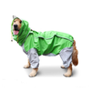 Dog Raincoat Waterproof Hooded Jacket Poncho with Cape