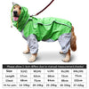 Dog Raincoat Waterproof Hooded Jacket Poncho with Cape