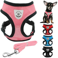 Breathable Mesh Small Dog Pet Harness