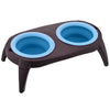 High Quality Double Dog Bowl With Non-Skid Silicone Mat Pet Feeder Bowls