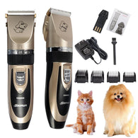 Electrical Pet Hair Trimmer Rechargeable Grooming Shaver